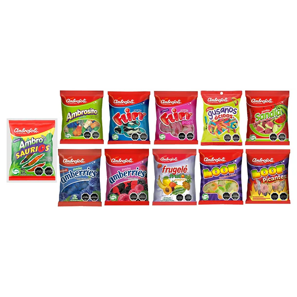 AMBROSOLI GOMITAS  90 GRS 1