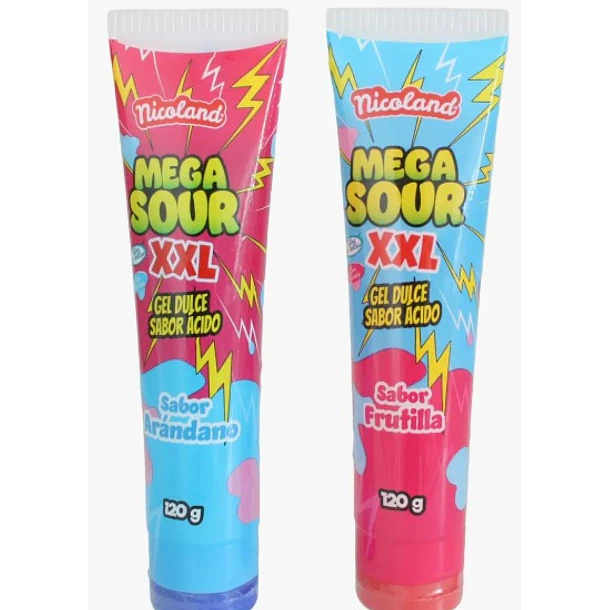 GEL ACIDO MEGA SOUR XXL 120 GRS 1