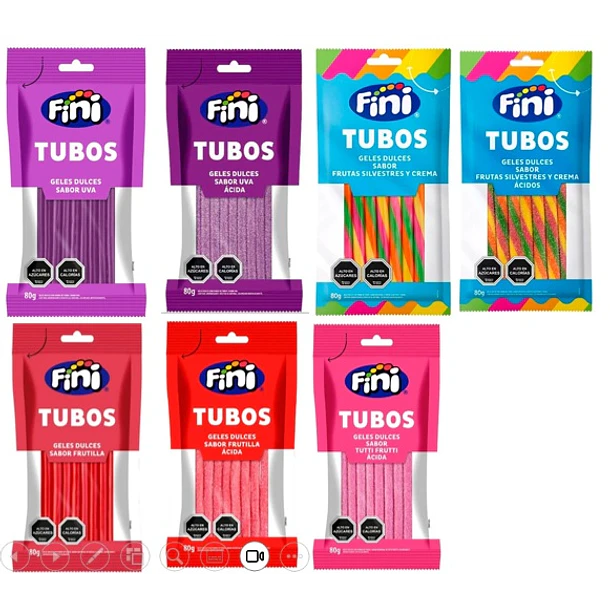 FINI TUBOS 80 GRS 1