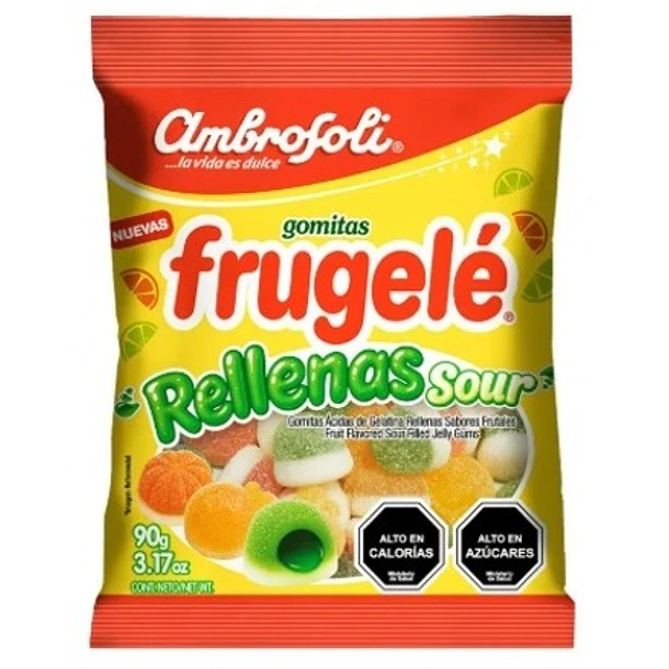 AMBROSOLI GOMITAS RELLENAS 90 GRS 4