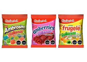AMBROSOLI GOMITAS RELLENAS 90 GRS