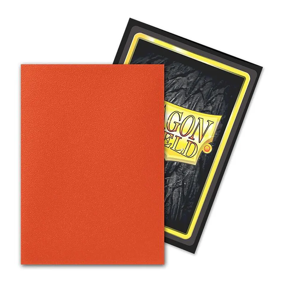Dragon Shield - Standard Size Dual Matte Sleeves (100 Sleeves) - Ember 2