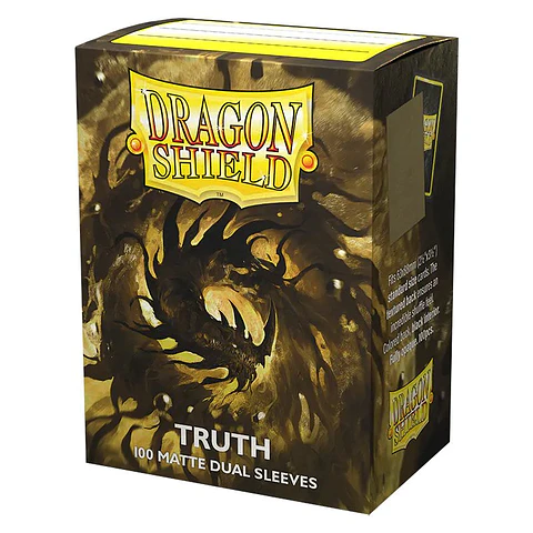 Dragon Shield - Standard Size Dual Matte Sleeves (100 Sleeves) - Truth