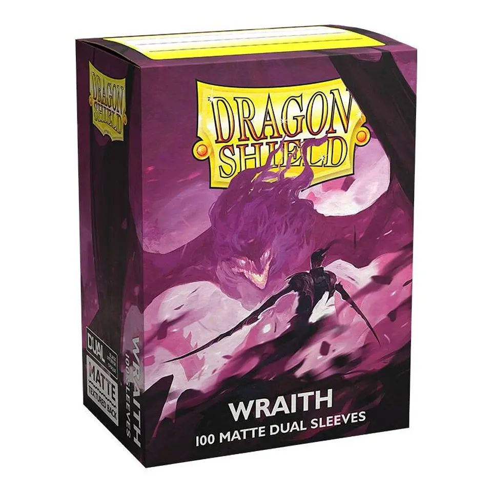 Dragon Shield - Standard Size Dual Matte Sleeves (100 Sleeves) - Wraith 1