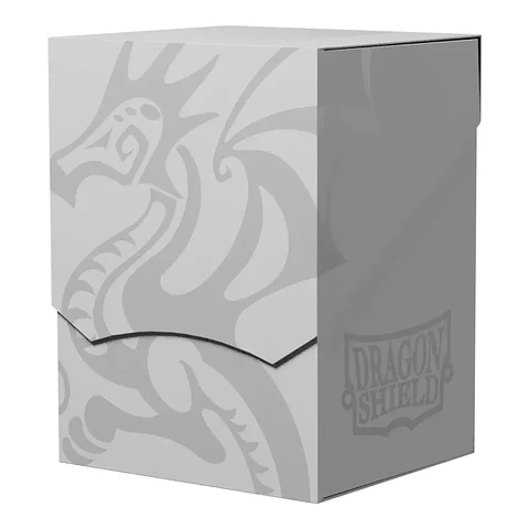 Dragon Shield - Deck Shell - Ashen White