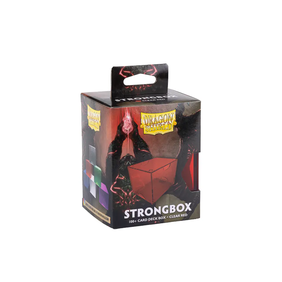 Dragon Shield - Strongbox - Clear Red 1