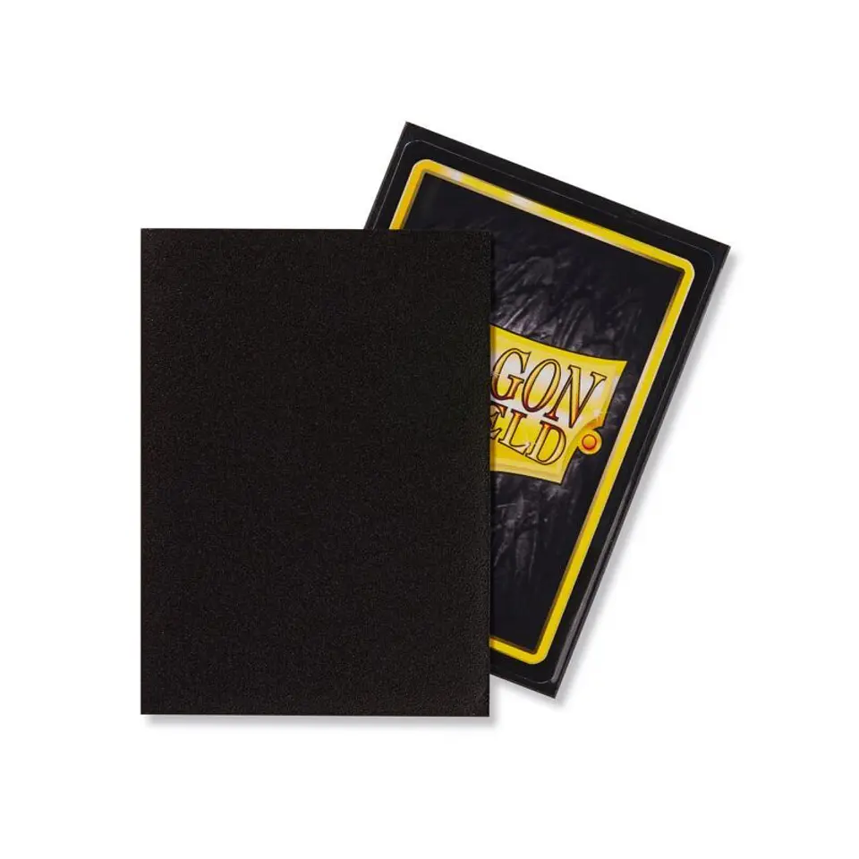Dragon Shield - Standard Sleeves Matte (100 Sleeves) Black 2
