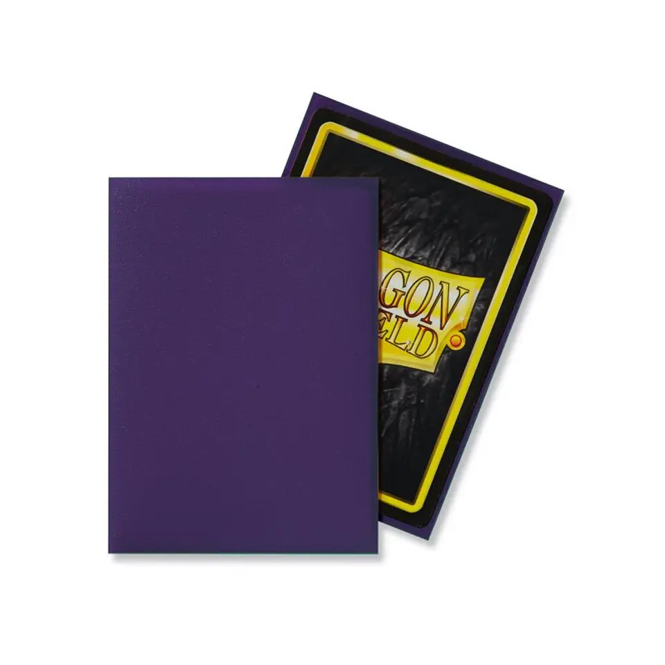 Dragon Shield - Standard Sleeves Matte (100 Sleeves) Purple 2