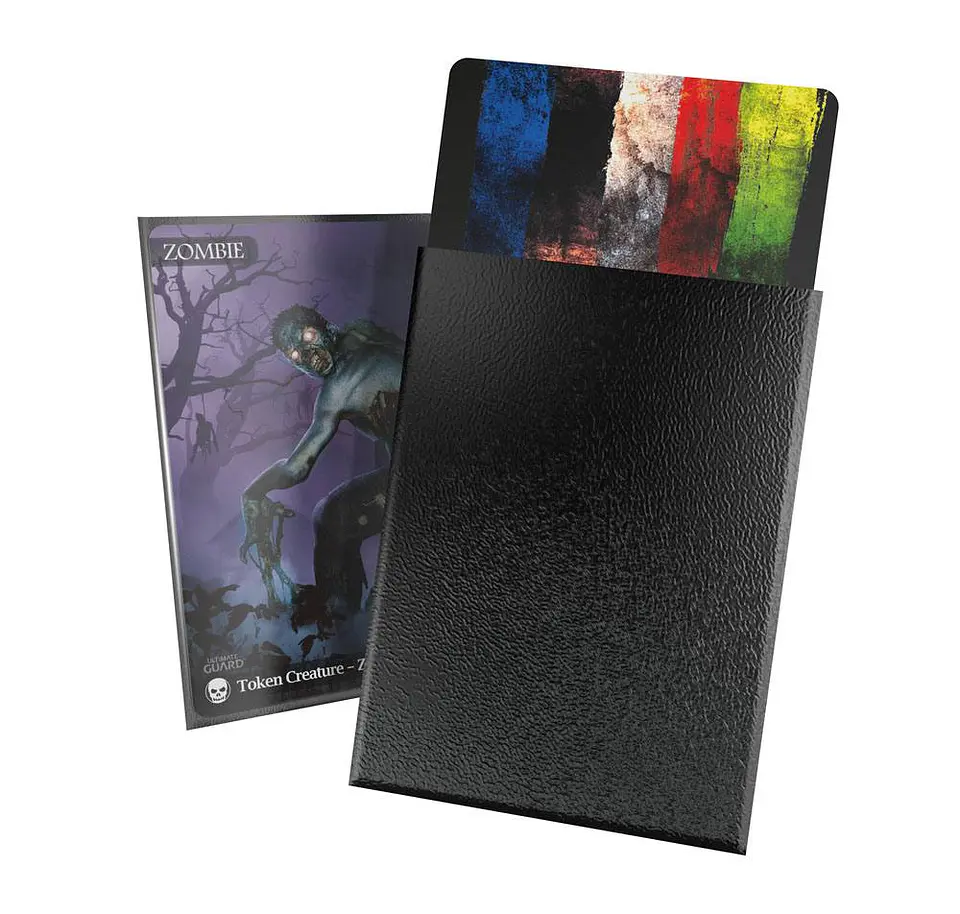 Ultimate Guard Cortex Sleeves Matte Standard Size (100) - Black 2