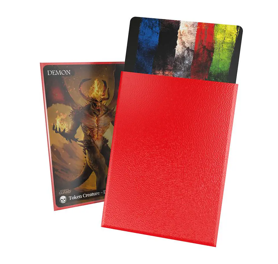 Ultimate Guard Cortex Sleeves Matte Standard Size (100) - Red 2
