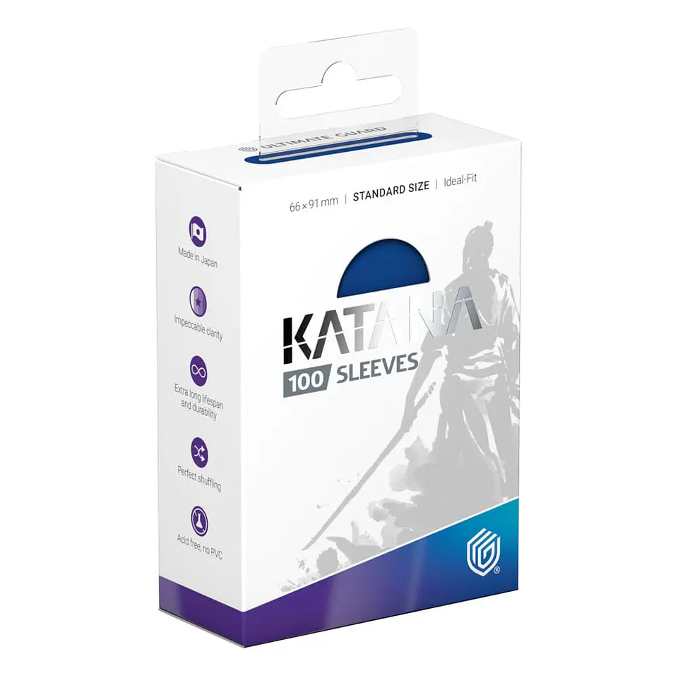 Ultimate Guard Katana Sleeves Standard Size (100) - Blue Bird 1