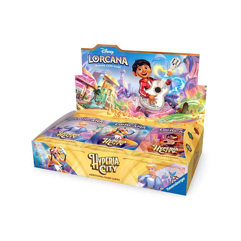 Disney Lorcana - Hyperia City Booster Display EN