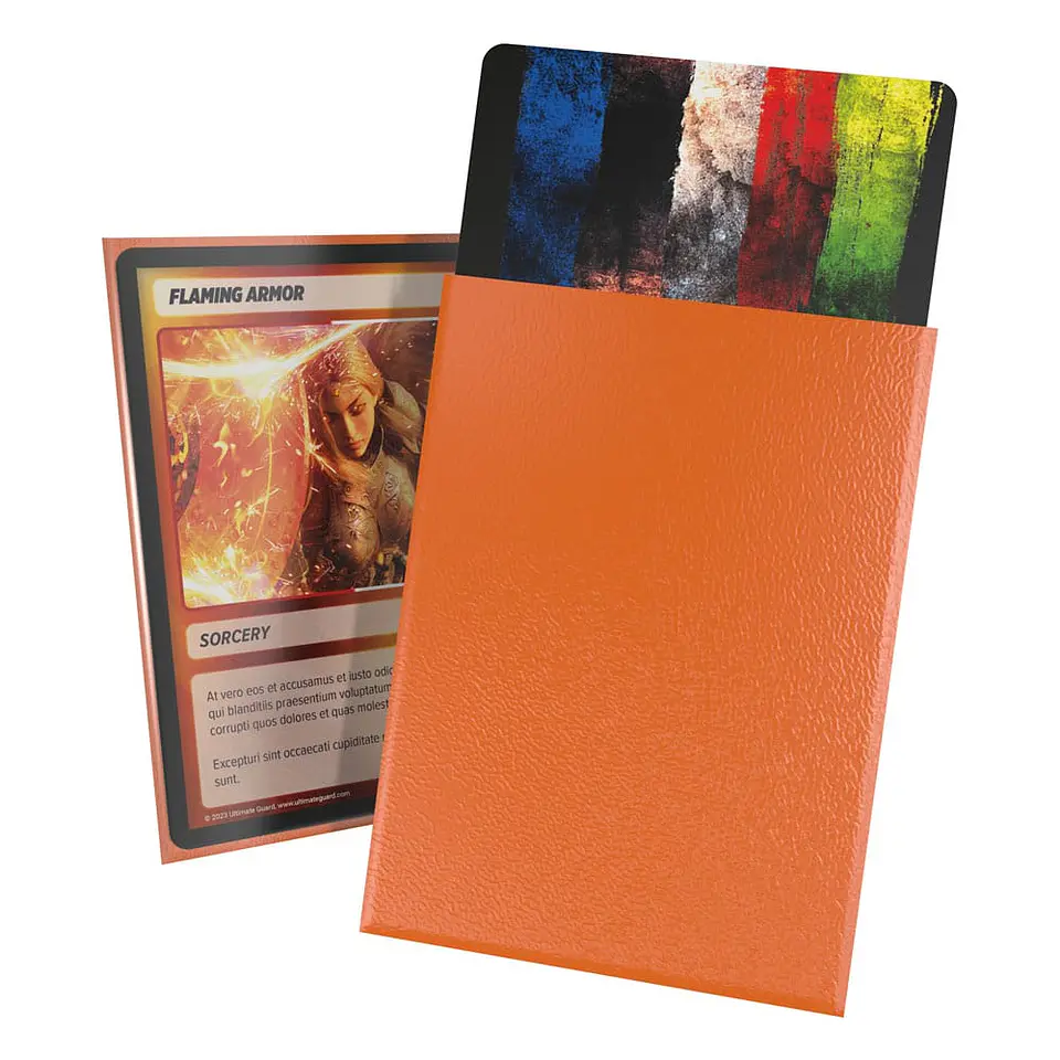 Ultimate Guard Cortex Sleeves Matte Standard Size (100) - Orange 2