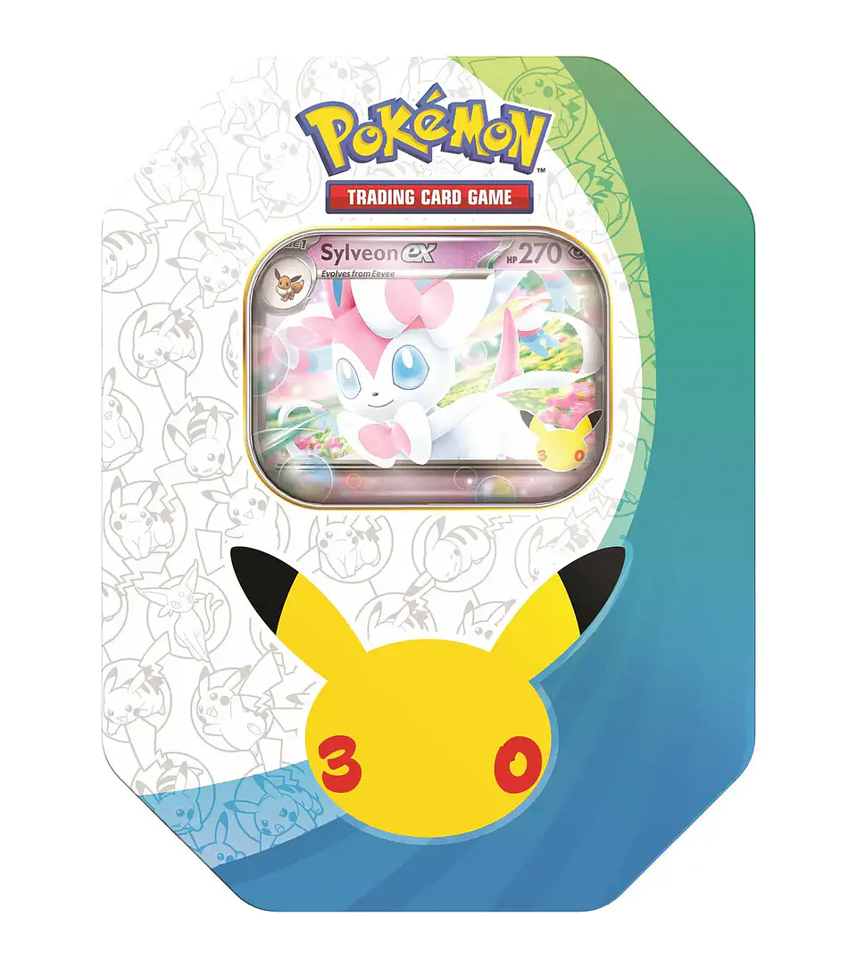 Pokémon TCG: 30th Celebration ex Tin - Sylveon 1