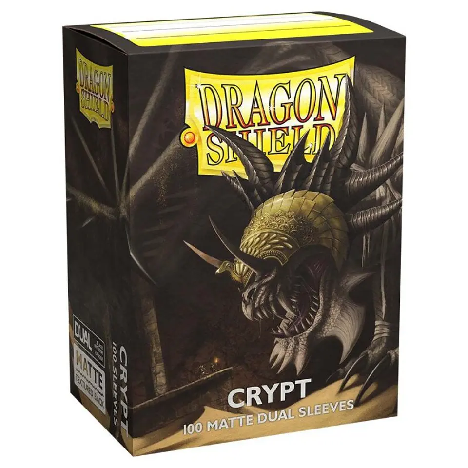 Dragon Shield - Standard Size Dual Matte Sleeves (100 Sleeves) - Crypt 1