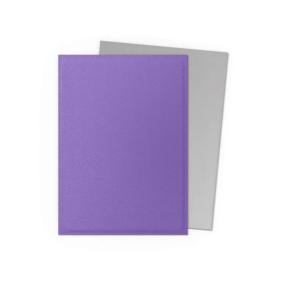 Dragon Shield - Standard Size Dual Matte Sleeves (100 Sleeves) - Nebula & Silver 2