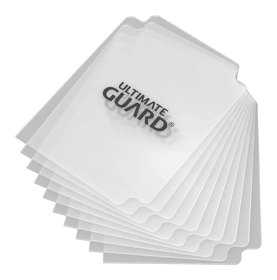 Ultimate Guard Card Dividers Standard Size (10) - Transparent 1
