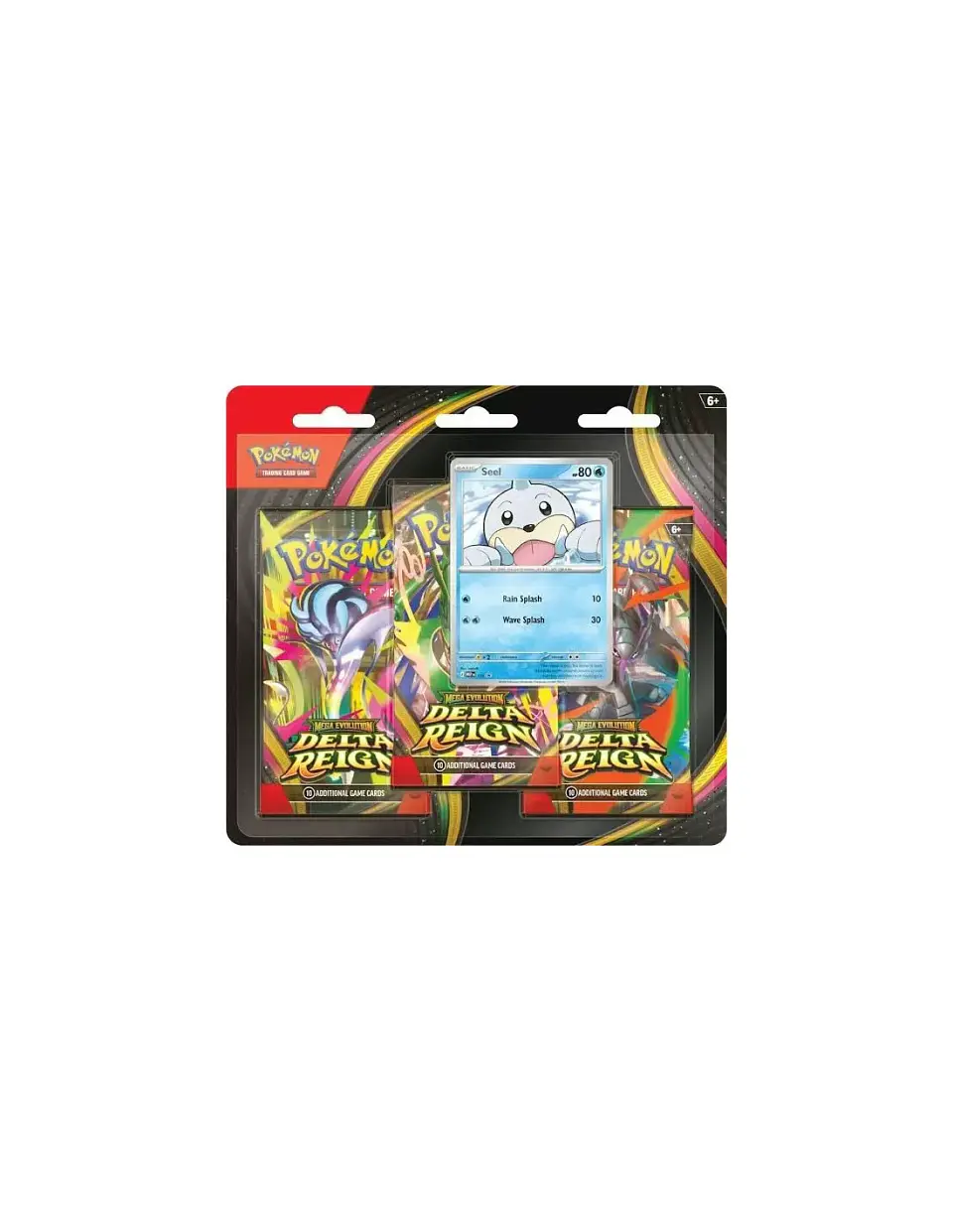 Pokemon Mega Evolution: Delta Reign 3-pack Blister 1