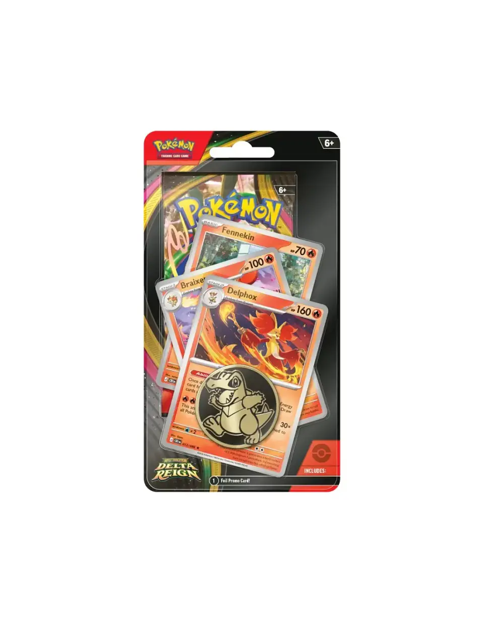 Pokémon Delta Reign Premium Checklane Blister Delphox 1