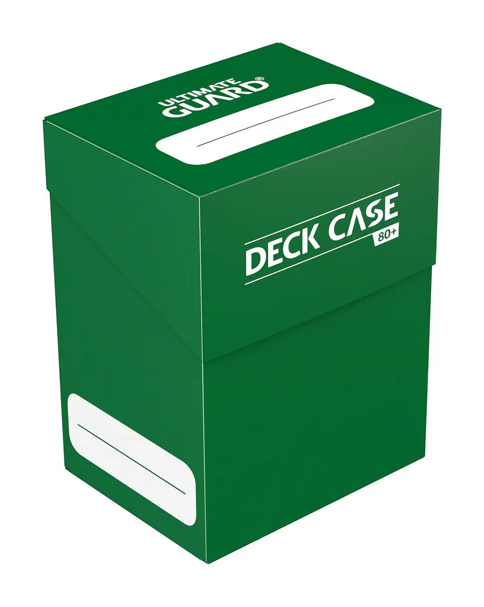 Ultimate Guard Deck Case 80+ - Green 1
