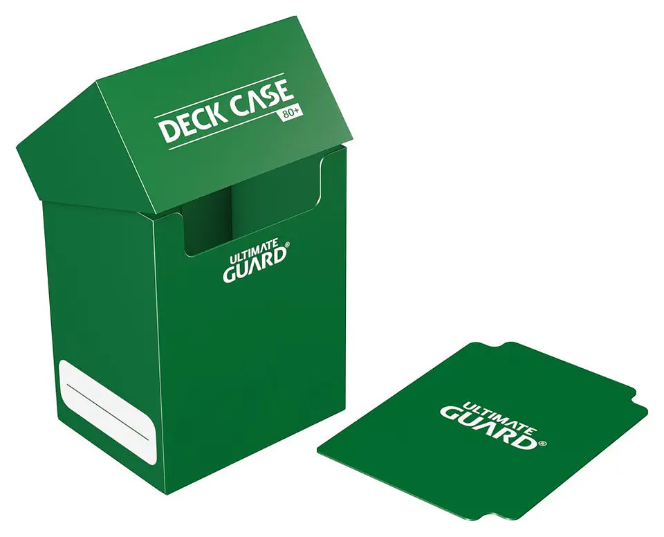 Ultimate Guard Deck Case 80+ - Green 3