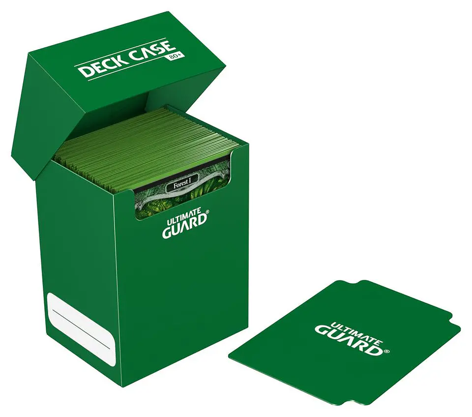 Ultimate Guard Deck Case 80+ - Green 4