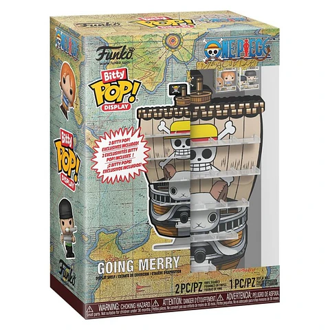 One Piece Bitty POP! Display Vinyl Figures Going Merry