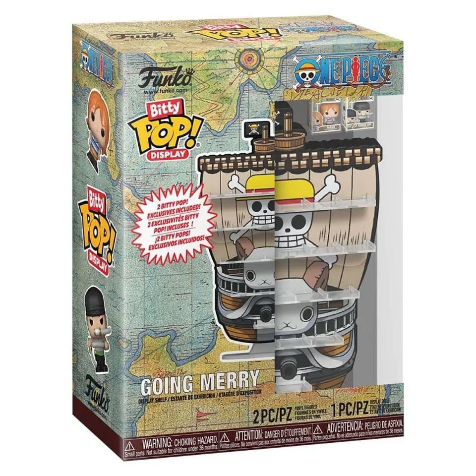 One Piece Bitty POP! Display Vinyl Figures Going Merry 1