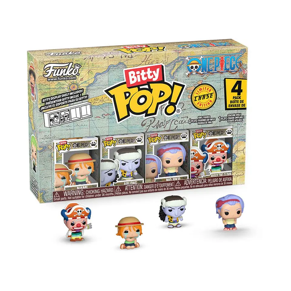 One Piece Bitty POP! Vinyl Figure 4-Pack Nami 2,5 cm 1