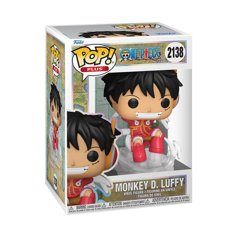 One Piece POP! Plus Animation Figure Luffy (Egg) 9 cm 1