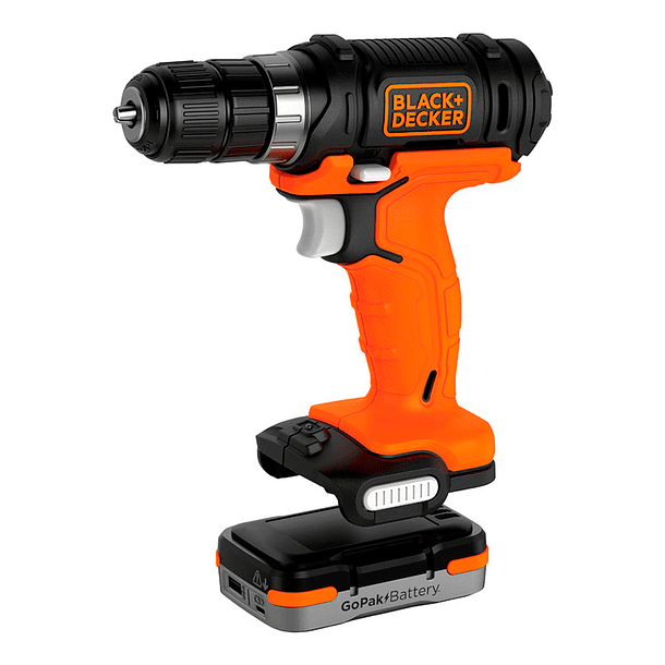 Kit Gopack 4 Herramientas Eléctricas 12v Black+decker Bdck502c1-b3 2