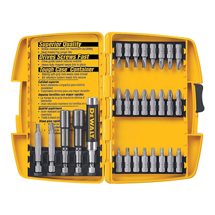 Set De 29 Piezas Con Guía Magnética Dewalt Dw2162