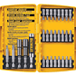 Set De 29 Piezas Con Guía Magnética Dewalt Dw2162 - Miniatura 1