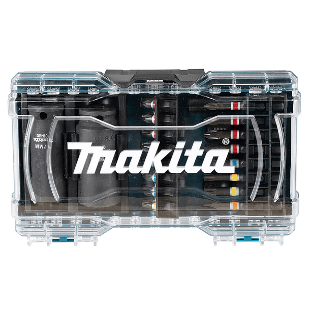Set de puntas y vasos 30 pc E-07060 Makita 5