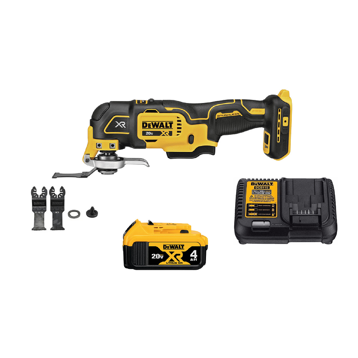 Multiherramienta Oscilante XR 20v Dewalt Dcs356m1 2