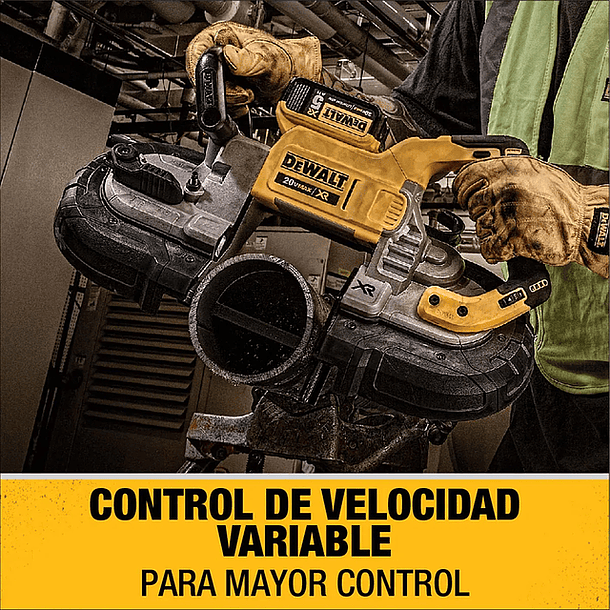 Sierra Banda De Corte Profundo 20v S/batería Dewalt Dcs374b 4