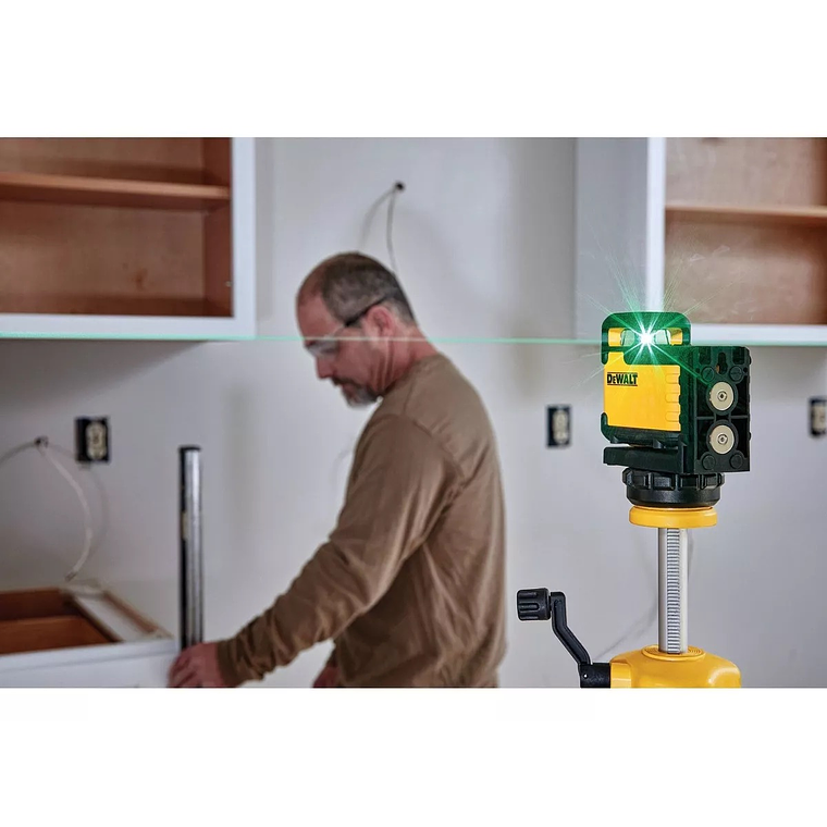 Nivel Laser Cruzada Luz Verde 360° Dewalt Dw03601cg 7