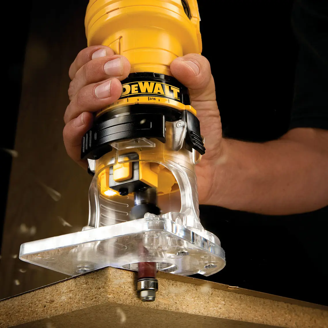 Rebajadora De Palma 450w Dewalt Dwe6000-b2 8