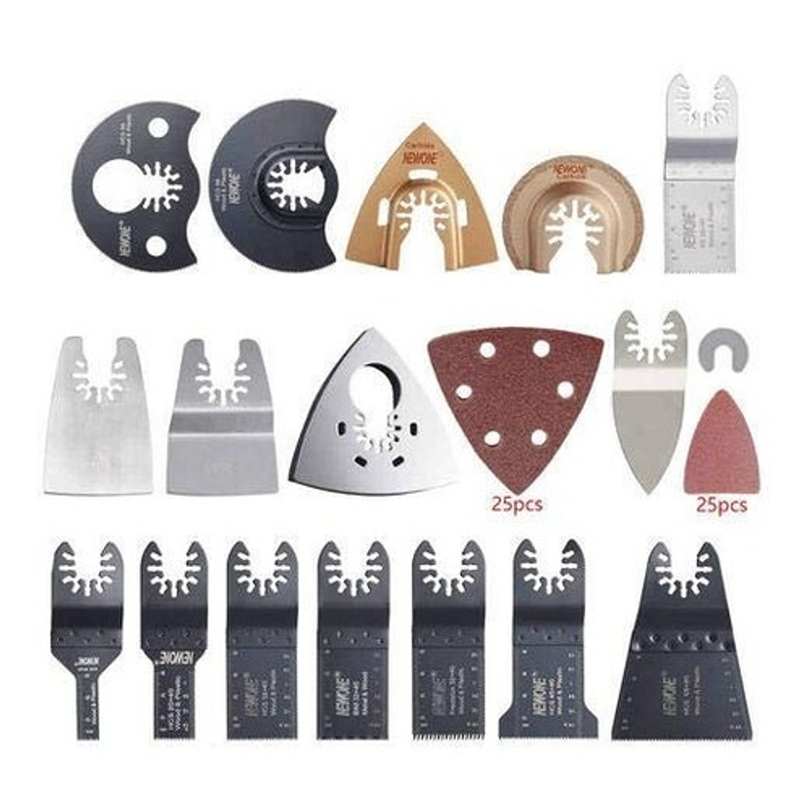 Kit 66 Piezas Para Multiherramienta Oscilante 1