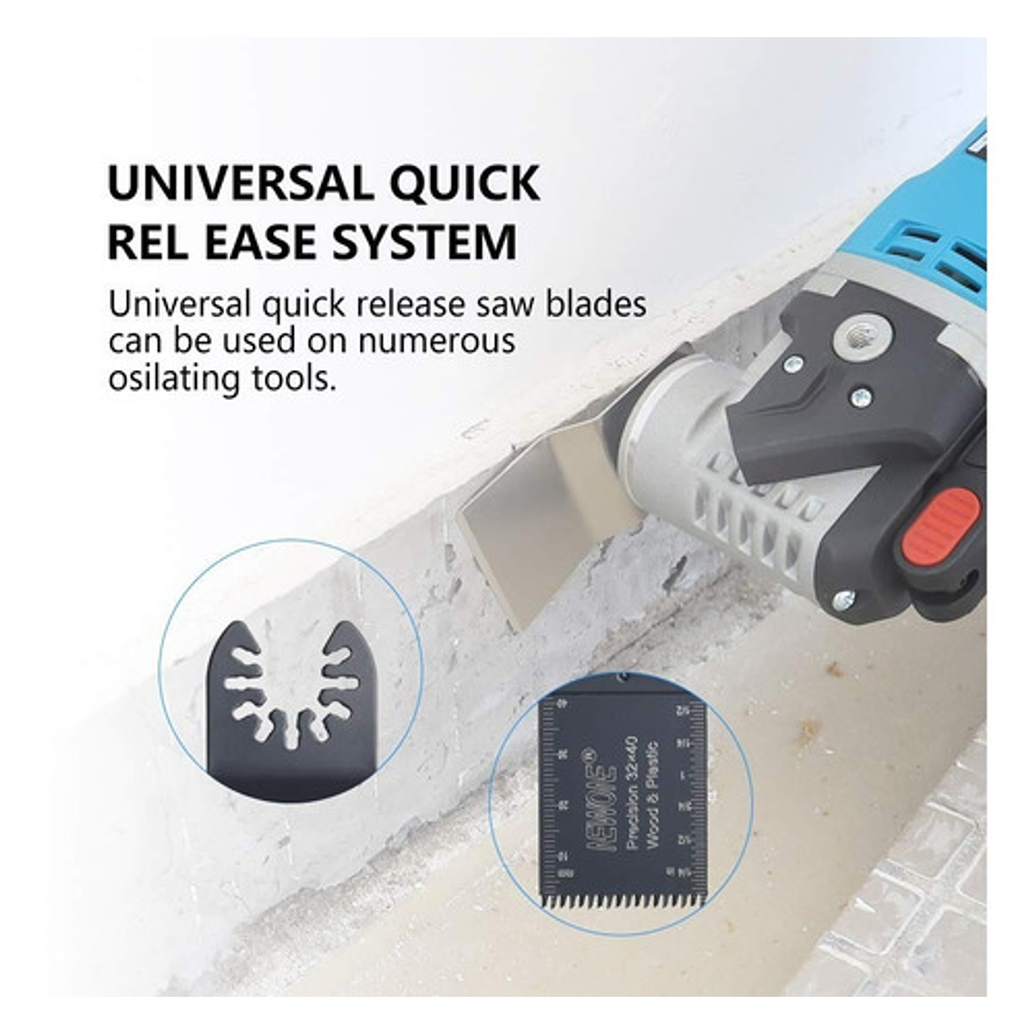 Kit 66 Piezas Para Multiherramienta Oscilante 6