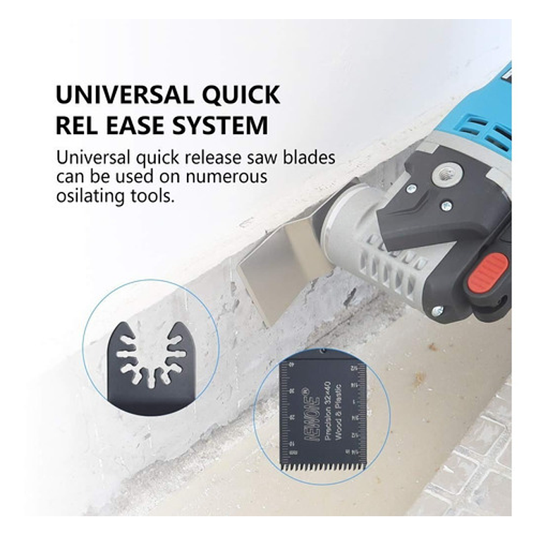 Kit 66 Piezas Para Multiherramienta Oscilante 6