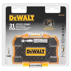 Set 31 Piezas Impact Ready®️ Flextorq Dewalt Dwax101ir