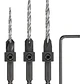Set 3 Brocas Avellanadoras #6-#8-#10 Dewalt Dw2535 - Miniatura 1