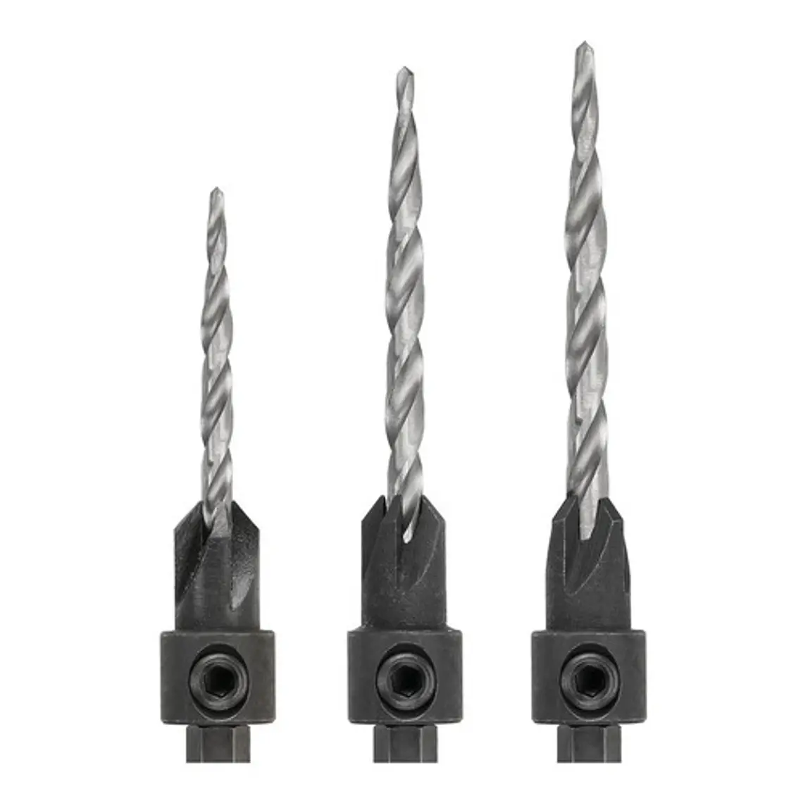 Set 3 Brocas Avellanadoras #6-#8-#10 Dewalt Dw2535 2