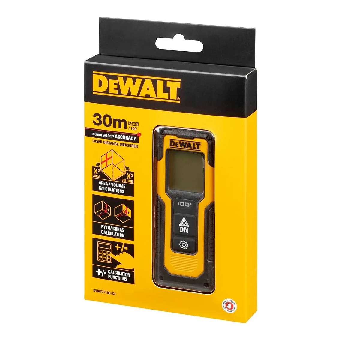Medidor De Distancia Láser 30m Dewalt Dwht77100-cn 5