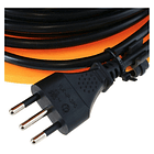 Alargador Carrete Eléctrico 4 Tomas 25m Schuko Electaline 4