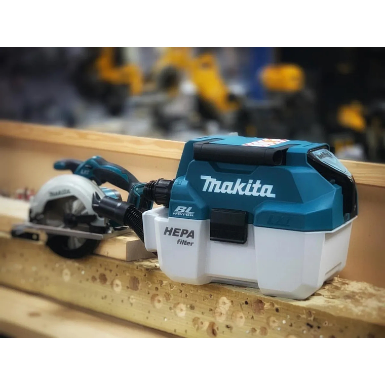 Aspiradora Agua Polvo + Soplador Inal. 18v Makita Dvc750lz 9