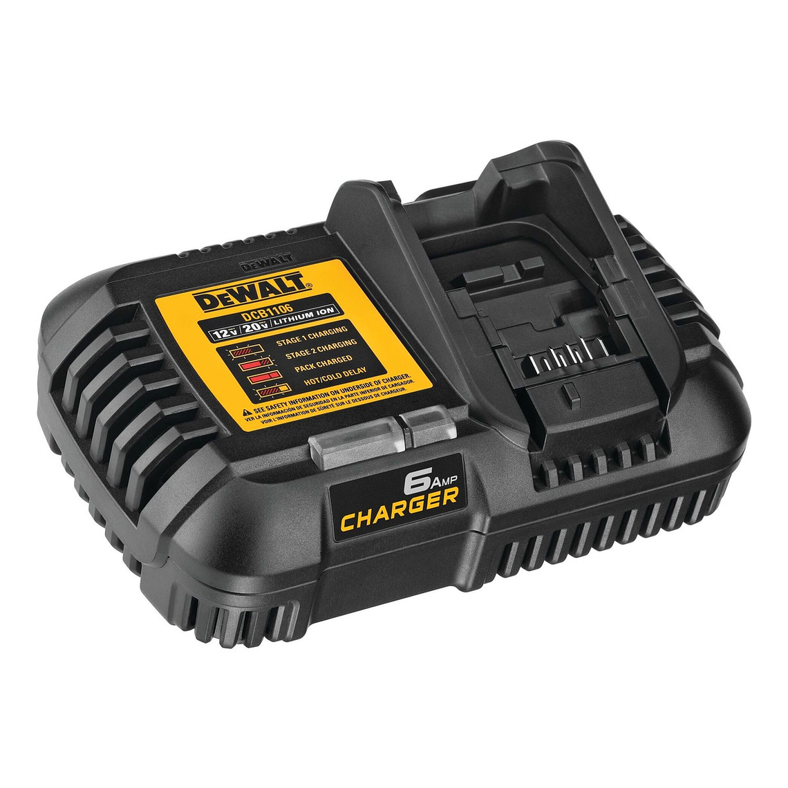 Cargador De Baterias 12v/20v Dewalt Dcb1106-b2 1