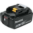 Batería Makita 18v 5,0 Ah Li-ion Sin Caja BL1850B 2
