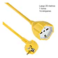 Alargador / Extension Pro 20m 16a Schuko Halux - Miniatura 2